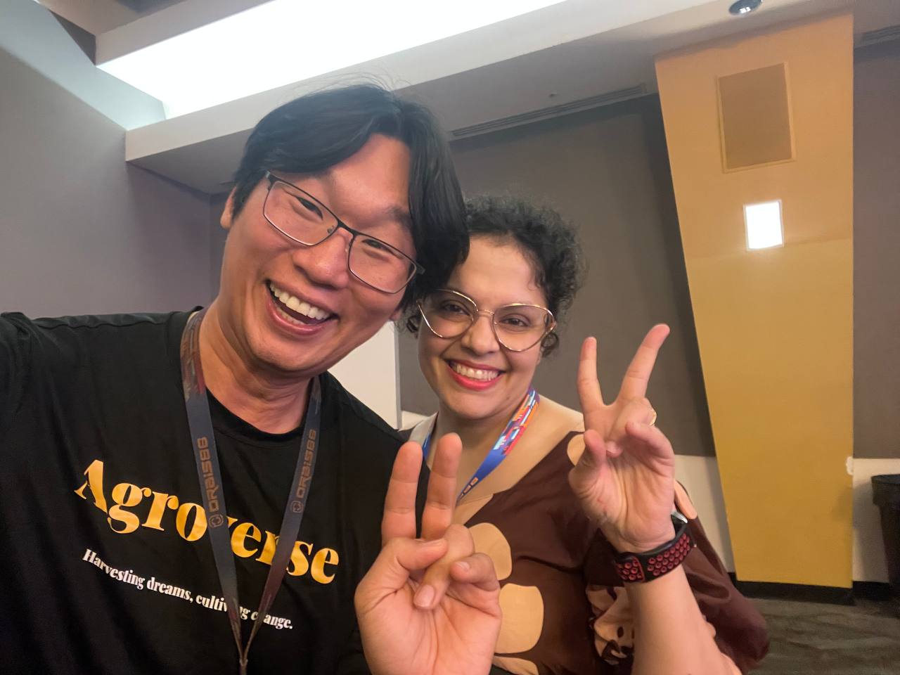 Gary and Soniya at TECH FEST 2026